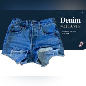 501 Levi’s shorts
